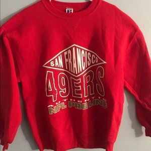 San Francisco 49ers crewneck sweater